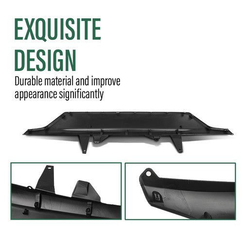 Solid Spare Fit For 20-23 Toyota Highlande Rear Air Dam Deflector Lower Valance Apron