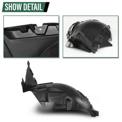 Solid Spare Fender Liner For 12-15 Mercedes ML350 16-18 GLE350 17-19 GLE43 AMG Front Right