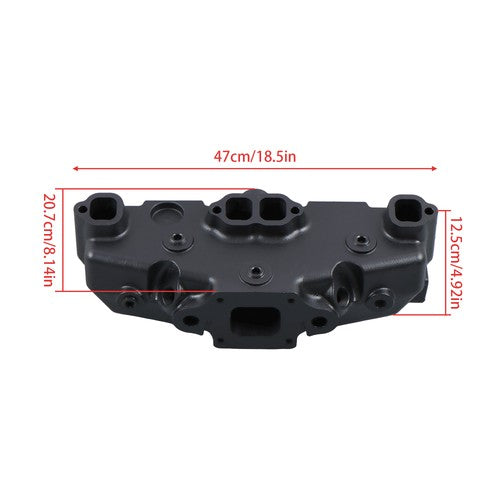 Solid Spare 865735A02 Exhaust Manifold for Mercruiser V8 5.0 5.7L 305 350 2002 to Newer