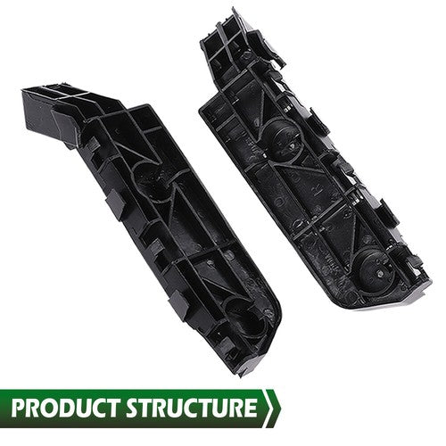 Solid Spare Fit For 2007-2011 Honda CR-V CRV Front Bumper Bracket Driver Passenger Set 2pcs