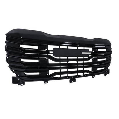 Solid Spare 84815160 Suitable For GMC Sierra 1500 2022-2024 Gloss Black Front Bumper Grille