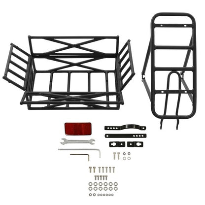 Solid Spare ECOTRIC Rear Rack Bike Basket Large Bicycle Electric Bike Basket