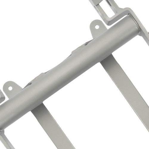 Solid Spare Rear Grab Bar Cooler Rack Silvery For Yamaha Banshee YFZ350 YFZ 350 1987-2006
