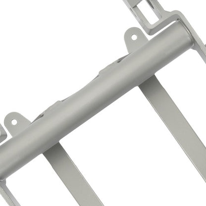 Solid Spare Rear Grab Bar Cooler Rack Silvery For Yamaha Banshee YFZ350 YFZ 350 1987-2006