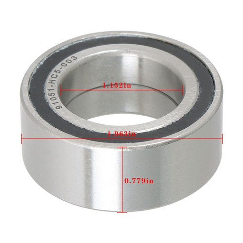 Solid Spare 2 × Front Wheel Bearing Seal Kits for Honda TRX300FW 91256-HC5-003 1988-2000