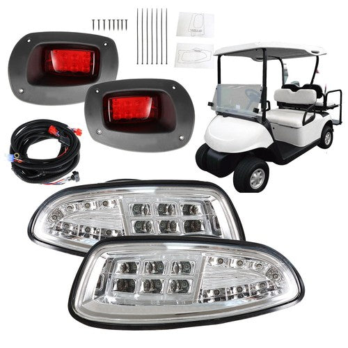 Solid Spare For EZGO RXV Golf Cart All LED Light Kit 2008-2015 New