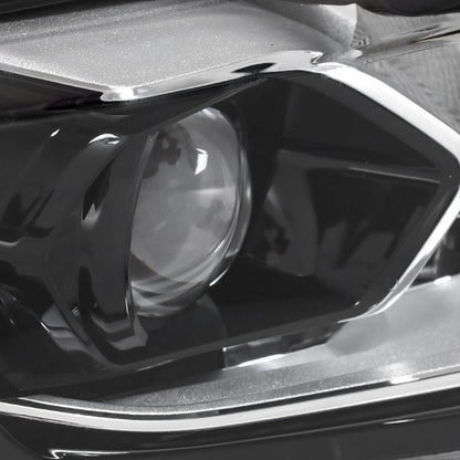 Solid Spare For Nissan Rogue 2014-2016 Headlights LED Type Clear Lens Passenger&Driver Side