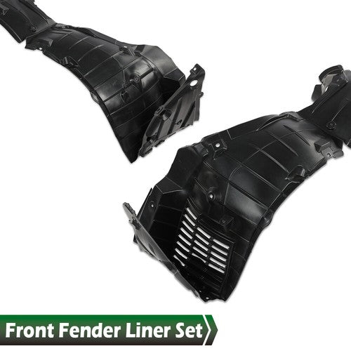 Solid Spare Fit For 2013 Nissan Altima Front Driver & Passenger Fender Liner Splash Shield