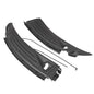 Solid Spare Windshield Wiper Cowl Panel Grille Set RH & LH For 09-14 FORD F150 BL3Z15022A68A