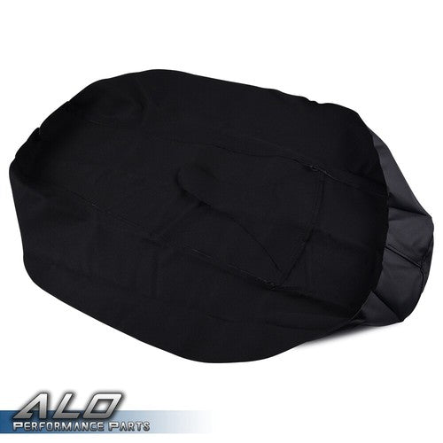 Solid Spare Fit For 2013-2020 Polaris Scrambler 850 1000 Synthetic Leather Seat Cover Black