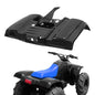 Solid Spare Black ABS Plastic Rear Fender Flaps Flare Mud Guard For 1988-2000 Honda TRX300