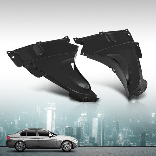 Solid Spare Fender Liner Splash Shield Fit For BMW 328i 2013-2016 Front Left & Right Side