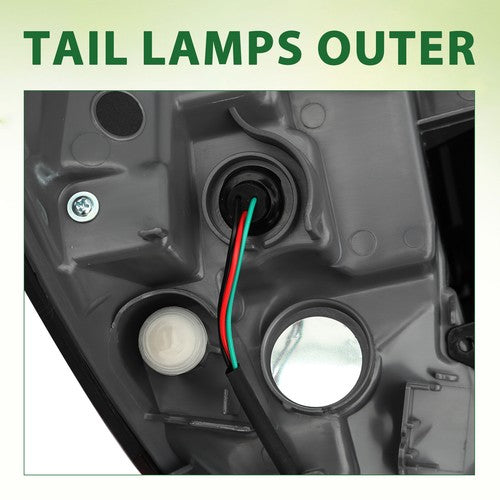 For 2016 2017 2018 Honda HRV HR-V Tail Lights Rear Brake Lamp Outside LH&RH Pair