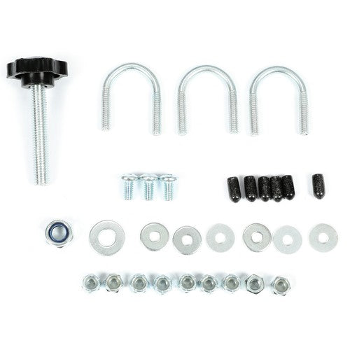 Solid Spare For Tractor ATV UTV Saw Mount Press Chainsaw Bracket w/Tubular Rack Tool Carrier