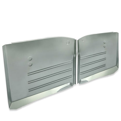 Solid Spare New Pair Front Floor Pans Steel For Chevy Chevrolet 1955 1956 1957