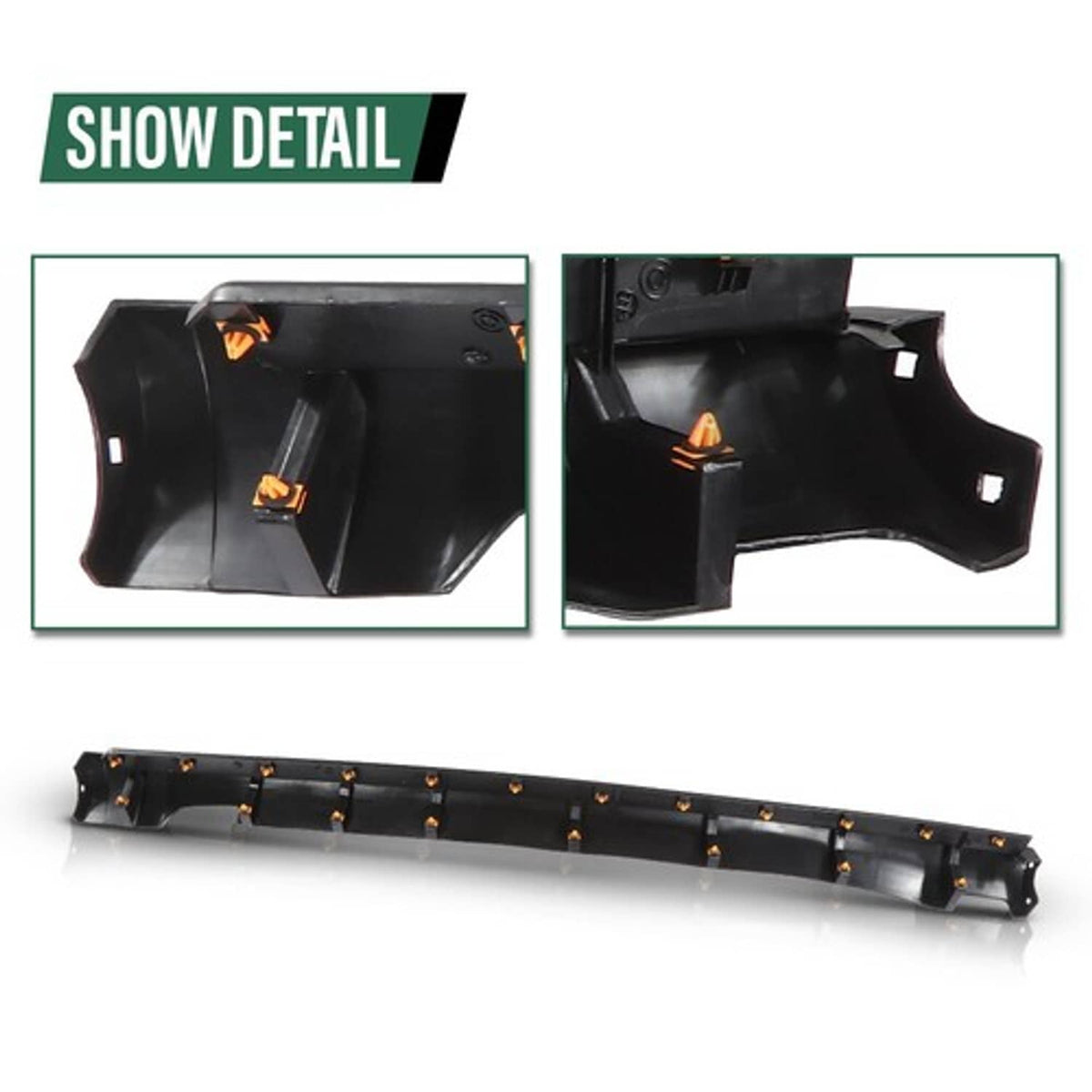 Solid Spare Fit For 2014-2022 Jeep Cherokee Skirt Rocker Molding Panel Right Passenger Side