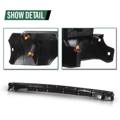Solid Spare Fit For 2014-2022 Jeep Cherokee Skirt Rocker Molding Panel Right Passenger Side