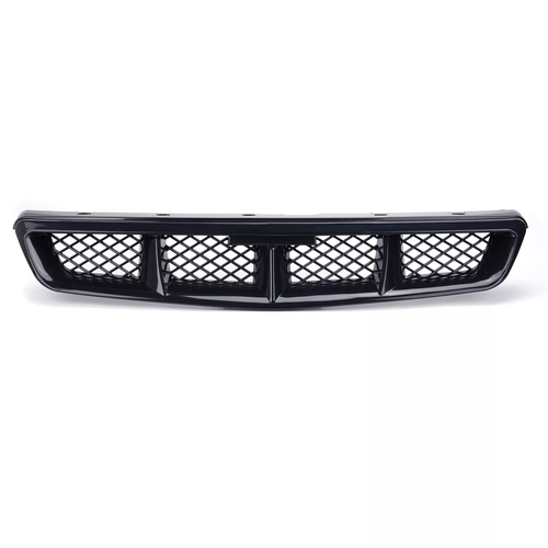 Fit 1999-2000 Honda Civic JDM Front GRILLE & LED Double colour Fog Lights Lamps