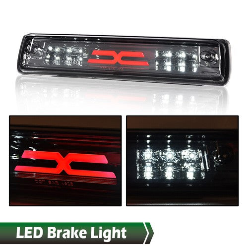Solid Spare Fit For 15-18 Chevy Colorado/GMC Canyon LED 3rd Brake Light Cargo Lamp Smoke