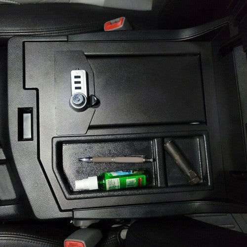Solid Spare Center Console Safe Box For Toyota Tundra 07-13 /Sequoia 2008-2021 #00016-79184