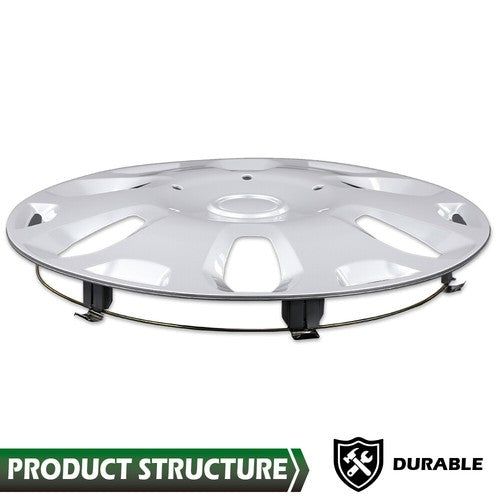 Solid Spare Fit For 2010-2013 Ford Transit Connect Van 15" Wheel Cover Hub Cap Full Rim Hub
