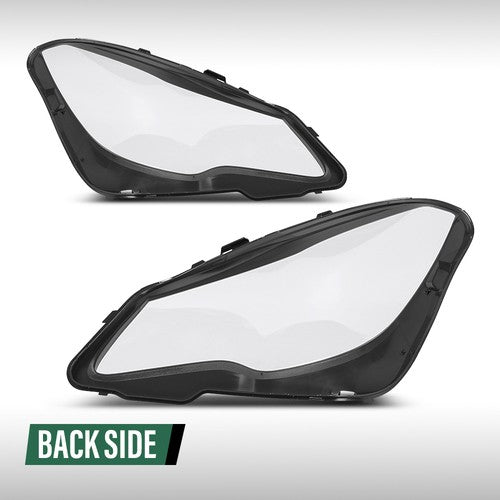 Solid Spare Fit For Mercedes Benz W207/E200/E250/E300 14-16 Headlight Headlamp Lens Cover