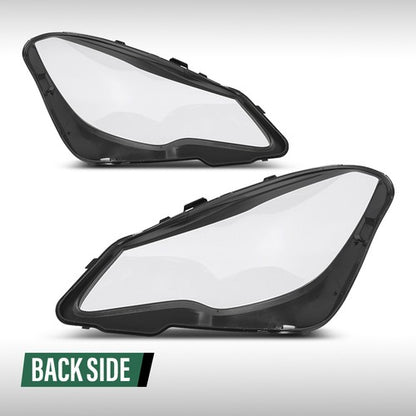 Solid Spare Fit For Mercedes Benz W207/E200/E250/E300 14-16 Headlight Headlamp Lens Cover