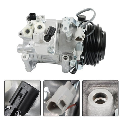 Solid Spare For Toyota 2011-18 Lexus 2010-18 3.5L V6 CO 29042C A/C Compressor W/ Clutch