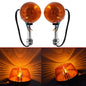 Solid Spare For Honda CT70 CT90 XL100 CB350 CM400 CB450 CB750 Turn Signal Light 8mm 12V Pair