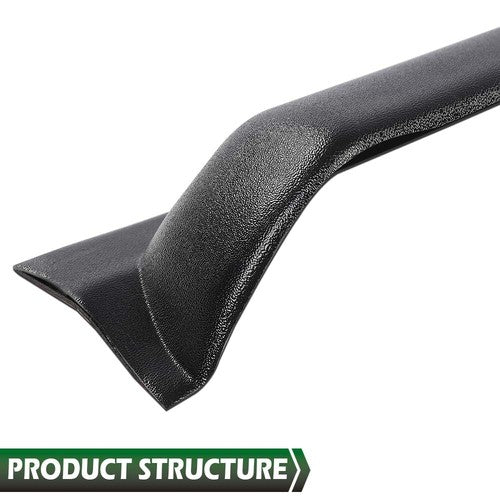 Solid Spare Fit For 07-18 Jeep Wrangler 4-Door Rocker Panel Guard Sill Plate Cover
