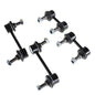 Solid Spare 4x Front & Rear Stabilizer Sway Bar End Link Set For 1993-1997 Geo Prizm 1.6L I4