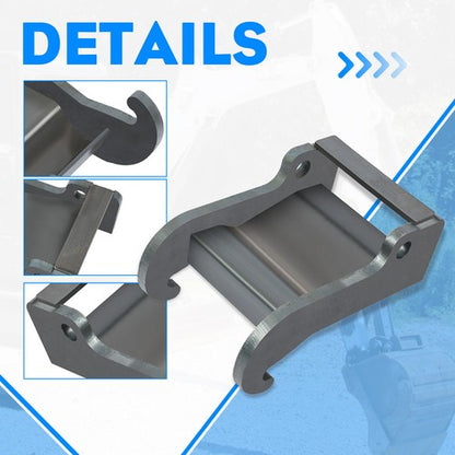 Solid Spare Quick Attachment Excavator Coupler Bracket For Bobcat X-change E Series E26-E63