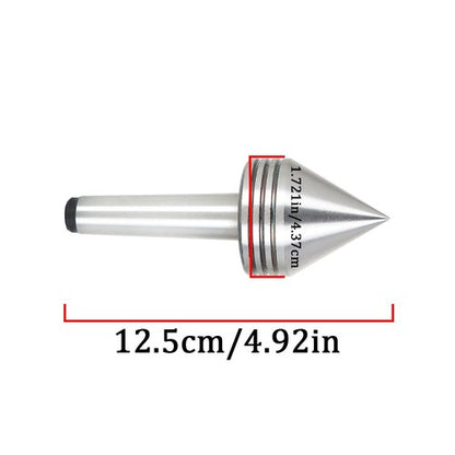 Solid Spare Heavy Duty Bearing Lathe Turning MT2 Rotary Live Center Shaft Morse Taper