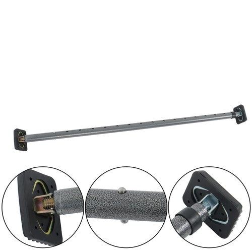 Solid Spare Adjustable Cargo Bar Pickup Truck Bed Holder Ratcheting Stabilizer 40" to 73"