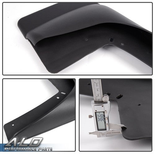 Solid Spare Front & Rear Splash Guards Mud Flaps Fit For 1999-2007 Chevy Silverado Sierra