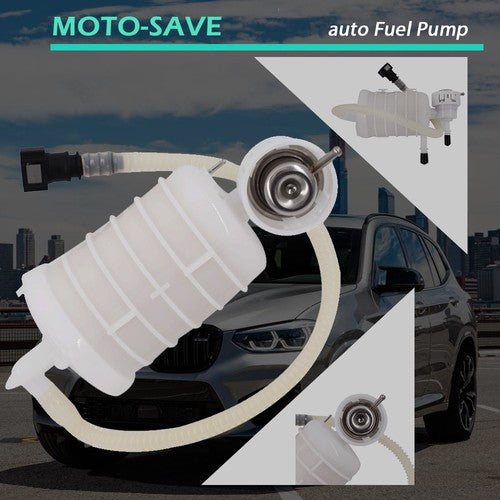 Solid Spare Fuel Filter with Pressure Regulator for 2004-2006 2008 BMW E83 X3 16146766158