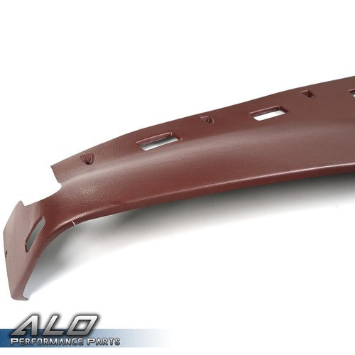 Solid Spare Fit For 94-97 Dodge Ram 1500 2500 3500 Dash Board Cap Cover Overlay Red
