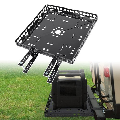 Solid Spare For RV Bumper Mount Generator & Cargo Luggage Carrier Tray Kit Powder Coated