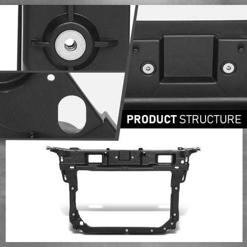 Solid Spare Fit For 2011 2012 2013 2014 Ford Edge Radiator Support Core Assembly FO1225230