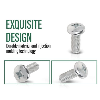 Solid Spare Fit For Toyota Honda Lexus Front & Rear License Plate Screws 100pcs