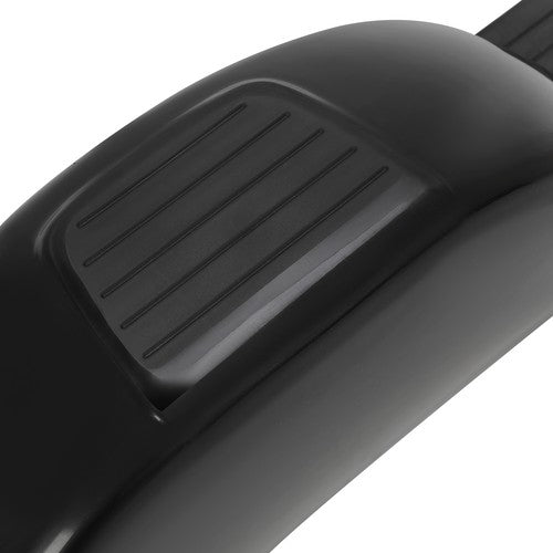 Solid Spare Glossy Black 2 (TWO) SINGLE AXLE TRAILER FENDERS FOR 13" WHEELS TIRES SKIRT BOAT