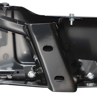 Solid Spare For Ford F-150 FX2 2009-2013 2014 Pickup Rear Step Bumper Assembly Black Steel