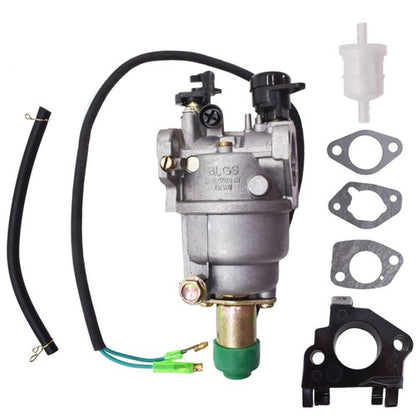 Solid Spare Carburetor w/ Solenoid Carb For Honda GX340 GX390 8HP 9HP 11HP 13HP Generator