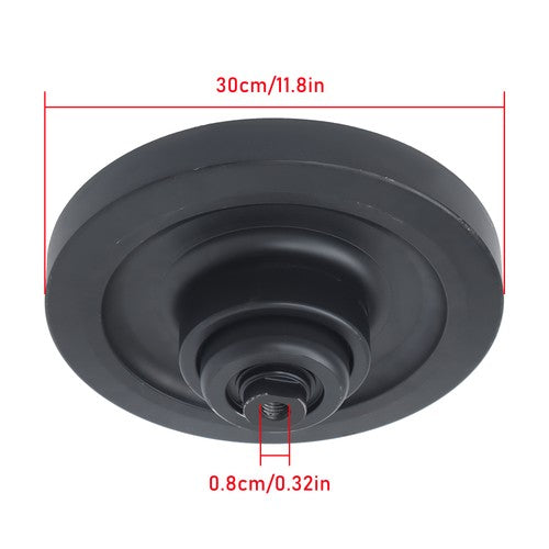 Solid Spare Track Idler Pulley - Rear Fits Bobcat T190 T200 T300 T630 864 T650 T750 6732903