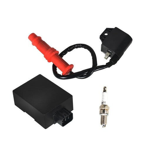 Solid Spare Ignition Coil Spark Plug CDI For Polaris RANGER 500 400 2004-14 3089238 3089239