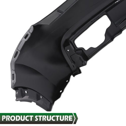 Solid Spare Front Upper Bumper Cover Replacement Fit For 2020-2022 Honda CR-V CRV HO1014106