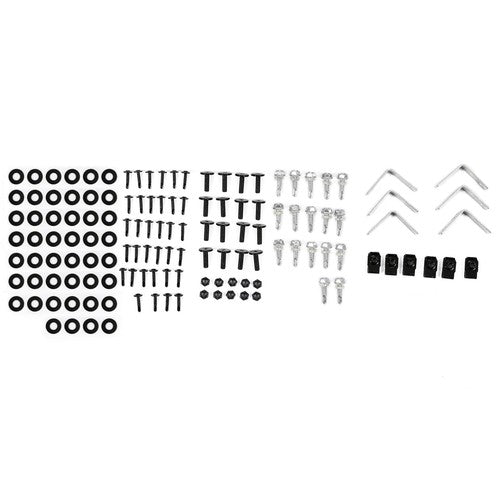 Solid Spare Set of 6 Fender Flares Black ABS For Polaris Midsize Ranger 570 & ETX 2015-2022