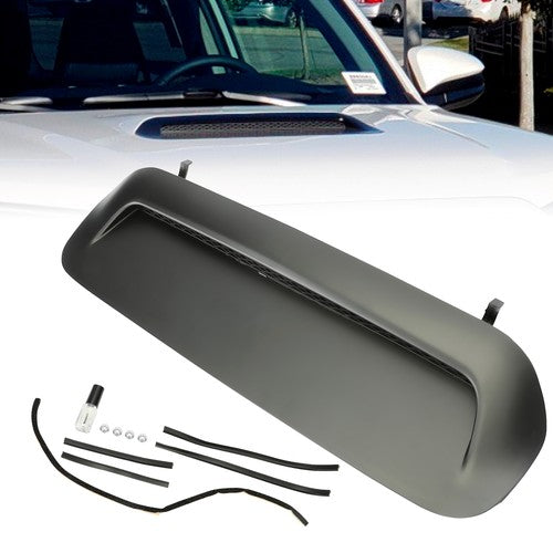 Solid Spare For Toyota Tacoma 4Runner 2010-2022 Hood Air Flow Scoop Bulge Kit Sport Matte