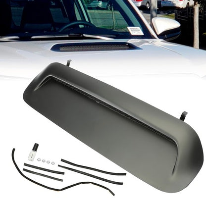 Solid Spare For Toyota Tacoma 4Runner 2010-2022 Hood Air Flow Scoop Bulge Kit Sport Matte
