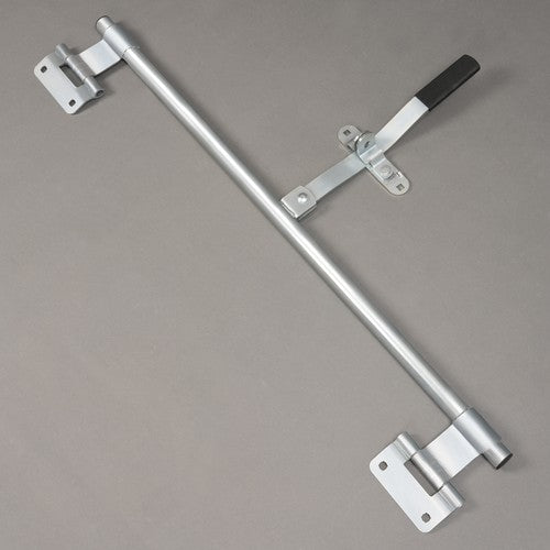 Solid Spare 1 X 36'' Trailer Door Zinc Cam Bar Lock Kit Hinged Hasp Latch Handle Kit
